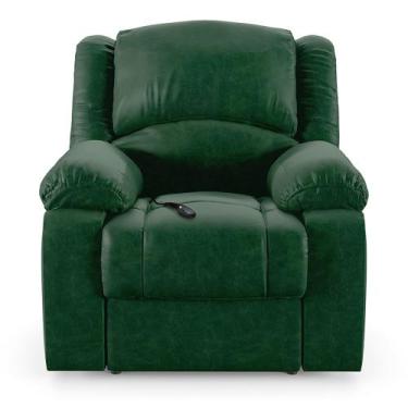 Imagem de Poltrona do Papai Reclinável Sala de Cinema Barcelona Controle Power E