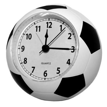 Imagem de Despertador Creative Soccer Ball Design Plastic 11,5 cm - yiweisai
