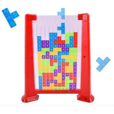 Imagem de Quebra-cabeça de blocos de madeira, 70 peças, conjunto de brinquedos T