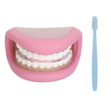 Imagem de Mouth Hand Puppet FILFEEL com língua, 28 dentes para crianças