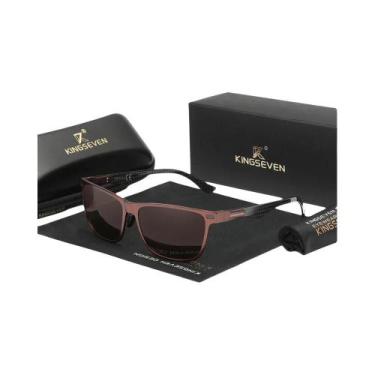 Imagem de Óculos De Sol Polarizados UV400 Anti-reflexo De Alumínio Para Homens E