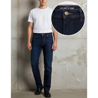 Imagem de Calça Jeans Masc Elastano Reta EcoFriendly Vilejack VMCR0054-Masculino