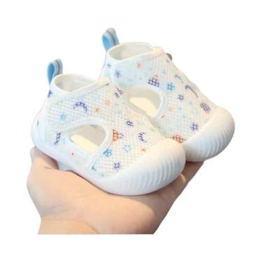 Imagem de Tênis De Caminhada Em Malha Respirável Para Crianças De 1 a 3 Anos, So