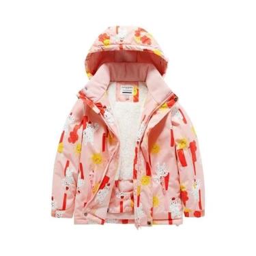 Imagem de Jaqueta De Esqui Aquecida E Impermeável Para Meninos E Meninas, Equipa