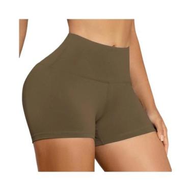 Imagem de Shorts Femininos De Ciclismo E Corrida Com Efeito Empina Bumbum, Leggi