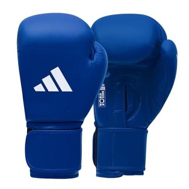 Imagem de Luvas de boxe Adidas AIBA Competition - Vermelha, Azul, 12 oz