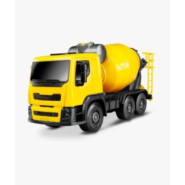 Imagem de Caminhão Brutale betoneira 34 Cm Roma Brinquedos - Ref. 1535