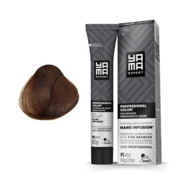 Imagem de Coloração Nano 6.7 Louro Escuro Marrom Yamá - Yama