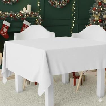 Imagem de 10 Toalha Mesa TNT Liso Festa Eventos Decoração Br 70x70 - IDEALIZA