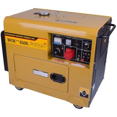 Imagem de Gerador de energia 6,9 Kva a diesel partida elétrica trifásico - BFDE 