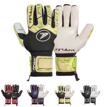 Imagem de Luva Goleiro Campo Poker Infinity Profissional, 01109PTAMCPT-11, 01109