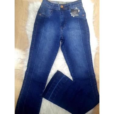 Imagem de Calça jeans flare com lycra - STA.MARIA BOUTIQUE
