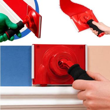 Imagem de Suporte Pad Recorte Rodapé Acabamento Pintura Para Cantos De Parede 36
