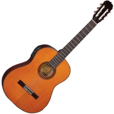 Imagem de Violão Eletroacústico Clássico Em Nylon Natural Fosco Dh69t Eagle