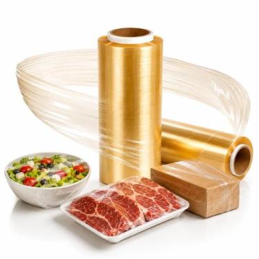 Imagem de 1 un bobina plastica filme pvc estivel 38 cm 1000 metros - E A COSTA E