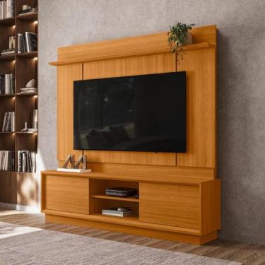 Imagem de Home Theater 183,5cm 2 Portas Para TV Até 75 Polegadas Siena Madetec -