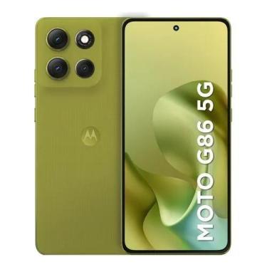 Imagem de 1x Motorola Moto G86 5g 256gb 24gb 8gb Ram16gb Ram Boost Verde - Samsu