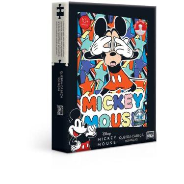 Imagem de Mickey Mouse - Quebra-cabeça - 500 peças - Toyster Brinquedos