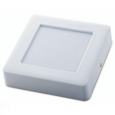 Imagem de Plafon LED Tramontina Quadrado de Sobrepor 1500 lm 18 W Bivolt 3000 K Luz Amarela Tramontina