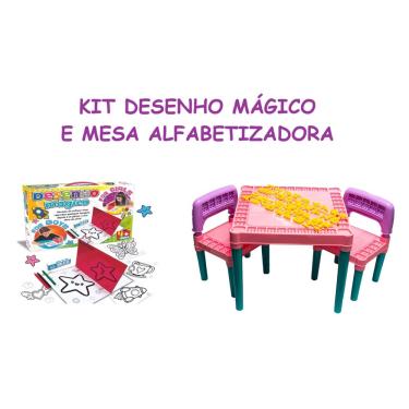 Kit Jogo Para Crianças 5 6 7 8 anos Hora Rush Desenho Mágico - Big