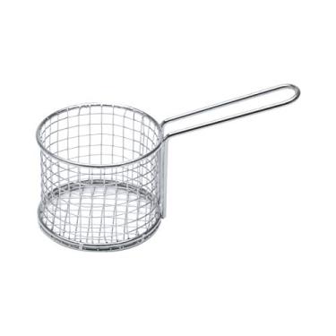 Imagem de CESTA DE FERRO CROMADO 21x10x10cm