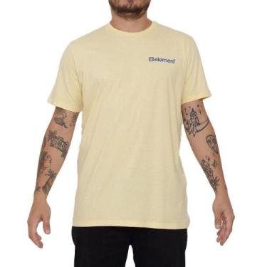 Imagem de Camiseta Element Joint Masculina Amarelo