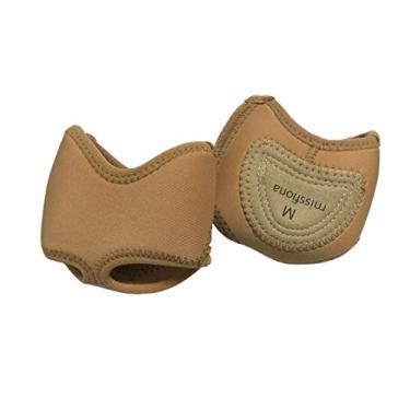 Imagem de Sapatos femininos de neoprene meia sola Dance Paws Forefoot Pad Half Lyrical Shoes, Nude., Small