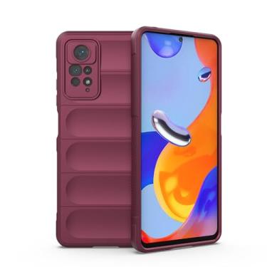 Imagem de Asuwish Capa de telefone para Xiaomi Redmi Note 12 Pro 4G/Redmi Note 11 Pro 5G com protetor de tela de vidro temperado e capa de celular de silicone fino TPU acessórios Redme Note11 11E 11Pro 12Pro