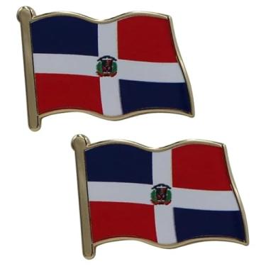 Imagem de REAL SIC Alfinetes de lapela de bandeira premium (Reino Unido, França, Alemanha, Índia, China, República Dominicana, México) - Botão de lembrança patriótica e cerimonial para homens e mulheres.