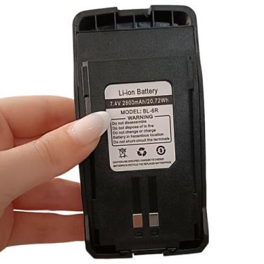 Imagem de Bateria para Rádio Comunicador Baofeng UV-6R - Lellis Rocha