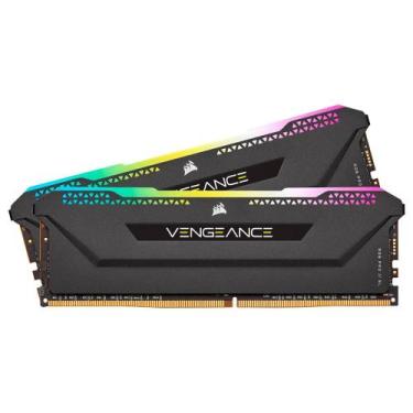 Imagem de Memória RAM Corsair Vengeance RGB PRO SL, 16GB (2x8GB), 3200MHz, DDR4,