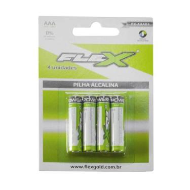 Imagem de Pilha "AAA" Alcalina FX- AAAK4 Embalagem com 4 Unidades  X-CELL  DS TO