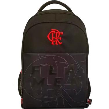Imagem de Mochila Flamengo Bolsa Costas Esportiva Time Futebol Escolar - Xeryus,