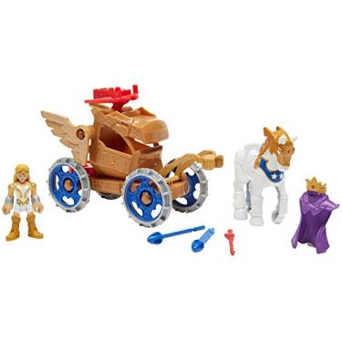 Imagem de DC Super Friends Fisher-Price Imaginext, Wonder Woman Hippolyta & Battle Chariot
