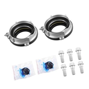 Imagem de REPAIROCK 2 peças 4x4 cubo de bloqueio automático 4WD atuador de cubo de bloqueio para Ford F-150 2004-2016 para Ford Expedition para Lincoln Navigator 2003-2017 7L1Z3C247A 4 rodas motriz auto peças