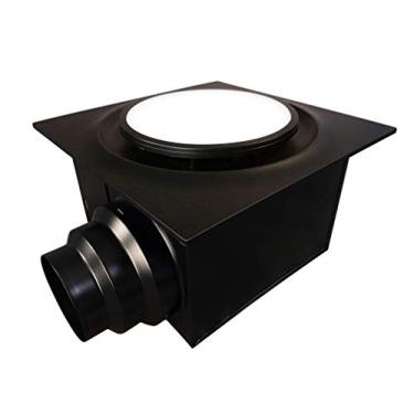 Imagem de Aero Pure ABF110 L6 ABF110L6 Suporte de teto 110 CFM com luz de LED/luz noturna, certificação Energy Star, ventilador silencioso de ventilação para banheiro