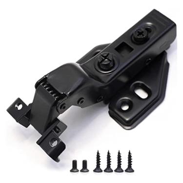 Imagem de Dobradiça de porta de vidro com moldura de alumínio para casa de banho, cozinha, móveis de vinho, sapateira, armário, estante, exibição, armário, dobradiças de porta, cor preta, inserção bordada