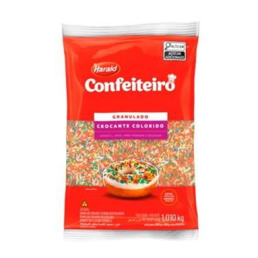 Imagem de Granulado Crocante Colorido Confeiteiro 1.010kg - Harald