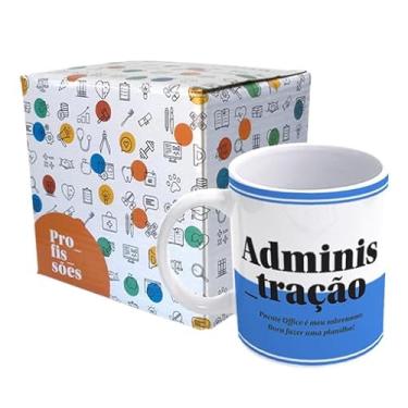 Imagem de Caneca De Porcelana Profissões - Administração