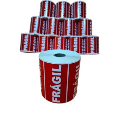 Imagem de Milheiro Etiqueta Adesiva frágil 100x50mm