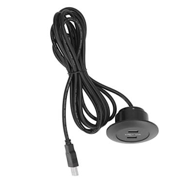 Imagem de lyrlody Soquete de Carregamento Usb Usb Outlet por Porta de Carregamento Descarregamento Design de Montagem Smart Tecnologia Dupla Portas Rápido 5vx2 Saída Com Proteção de Circuito Integrado (Preto)