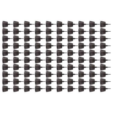 Imagem de Tnfeeon Cesto de Malha de Fertilizantes da Cabeça de Spitzer Com Tampa de Panela de Fertilizante de Controle Regular para Orquídea Suculenta Orquídea Bonsai 100pcs Copos de Nutrição de Jardim para