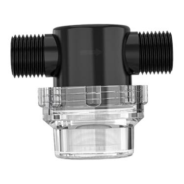 Imagem de Ｂｅｓｇａ Filtro de Bomba de água para RV, Filtragem Rosqueada, Compacta, com Rosca, Limpador de água de Alta Eficiência para Reboque de Lavadora de Alta Pressã, Macho de 20 mm