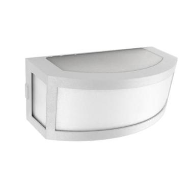 Imagem de Arandela Finestra de Muro Parede 28x11x13cm 1xE27 Branca - Queluz