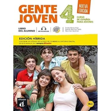 Imagem de Gente Joven 4 - N/E - Ed.Hibrida Libro Del Alumno