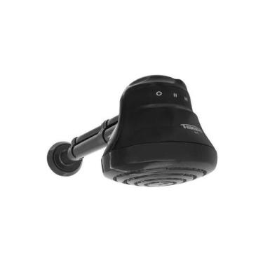 Imagem de Chuveiro Fame Faminho Black 4t Ducha C/ Cano 30cm 6800W, 220V