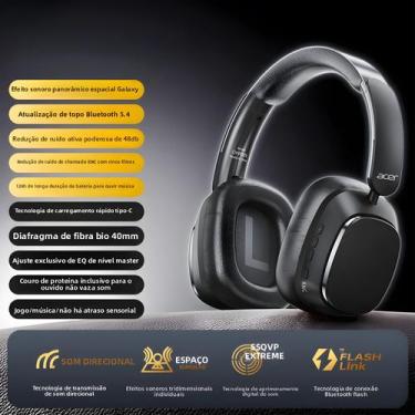 Imagem de Fones De Ouvido Bluetooth Com Cancelamento Ativo De Ruído Acer OHR525 