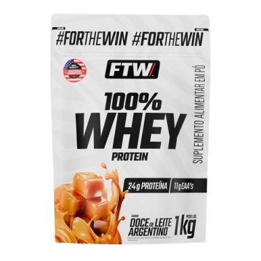 Imagem de Whey Protein 100 Concentrado Refil 1kg FTW, Doce De Leite Argentino