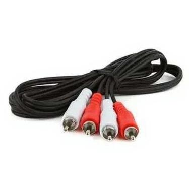 Imagem de Cabo RCA 2x2 Macho Macho Vermelho Branco 1,5m - MXT