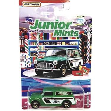 Imagem de Matchbox 2024 Candy Cars Collection 1:64 Scale (5/6 Junior Austin Mints Mini Van)